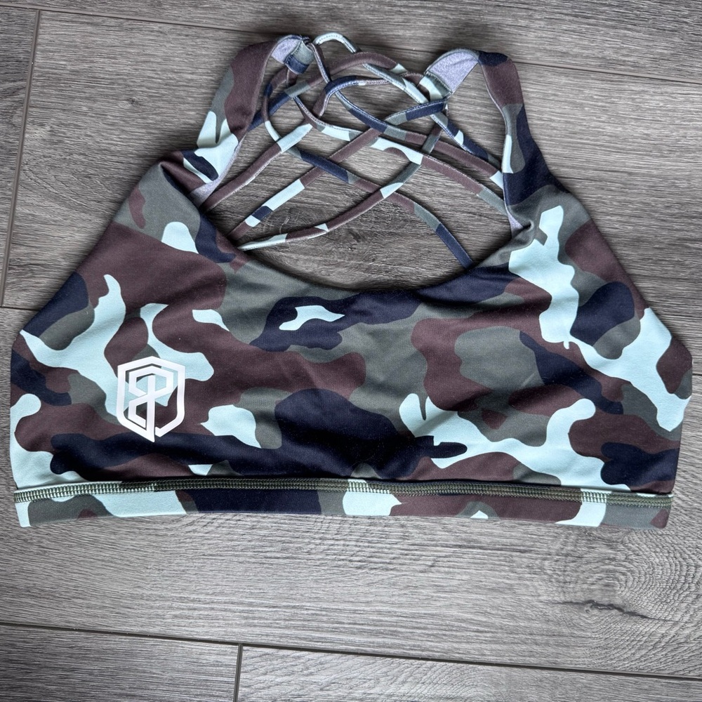 Born Primitive Camo Sports Bra L